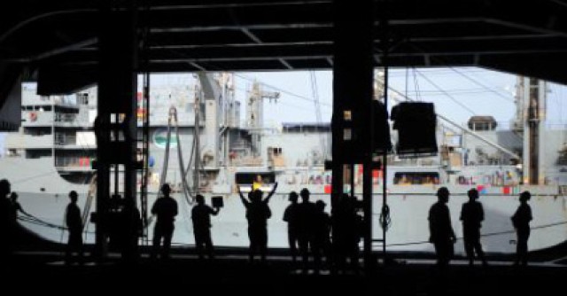 19th ESC SPO moves cost effectively through sea branch