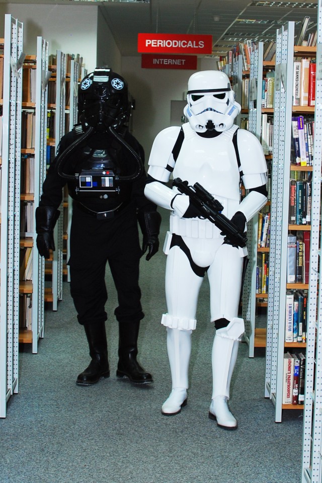 Stormtroopers, little heroes invade Patch Library