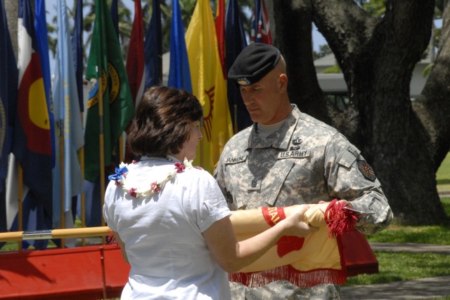 USAG-O cases colors, disestablishes command
