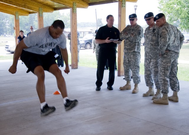 Army Physical Readiness Test Demonstration