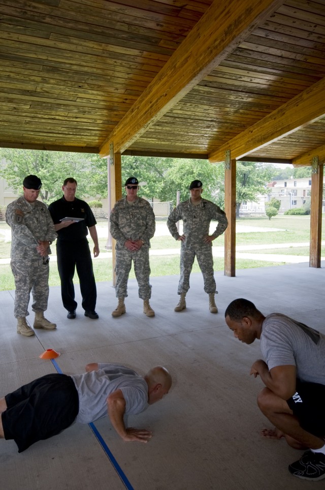 Army Physical Readiness Test Demonstration