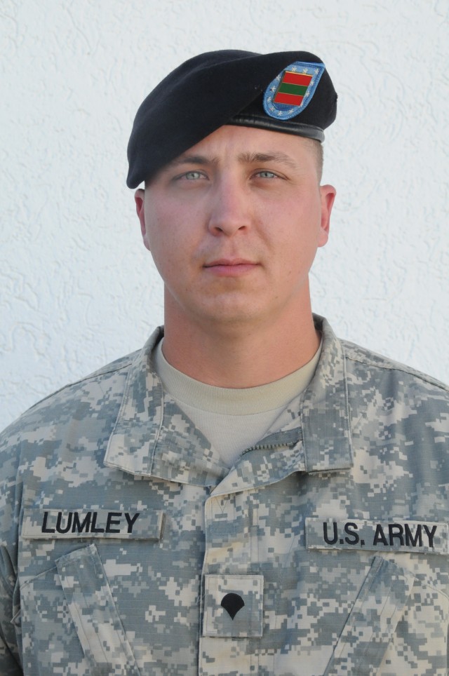 Spc. Jeffery Lumley