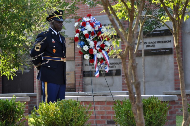 Memorial garden dedicated