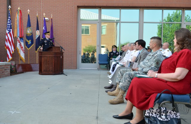 Memorial garden dedicated