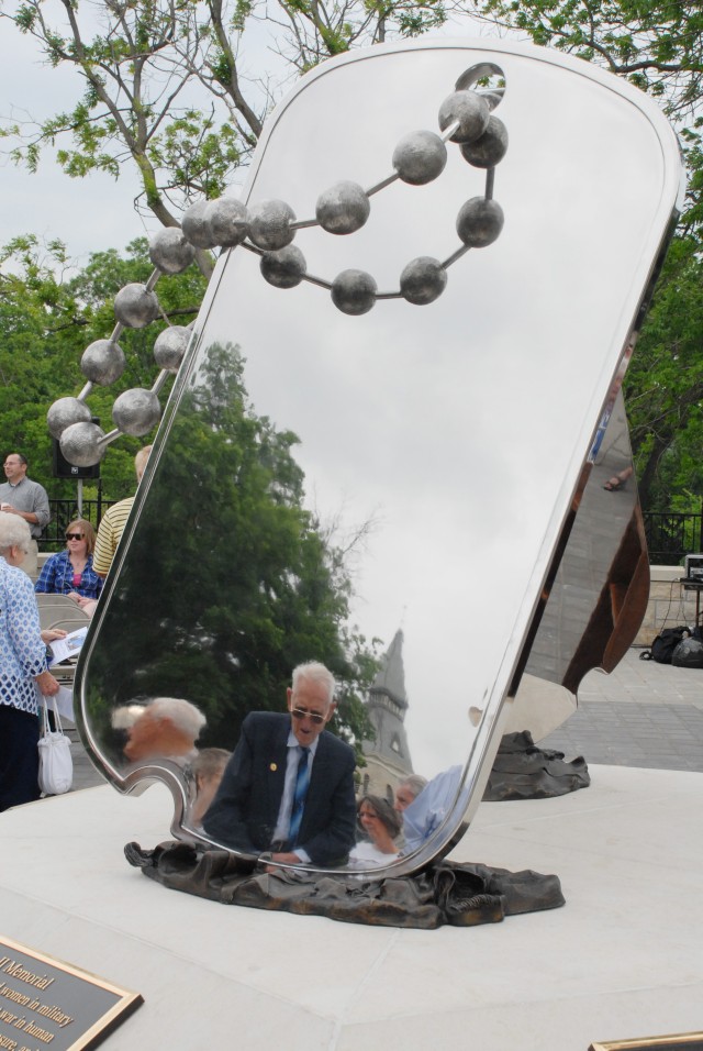 A Monument of Reflection: KSU dedicates WWII Memorial