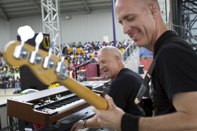 U.S. Army Field Band's The Volunteers 'rock and roll' Prince George's County Music Day