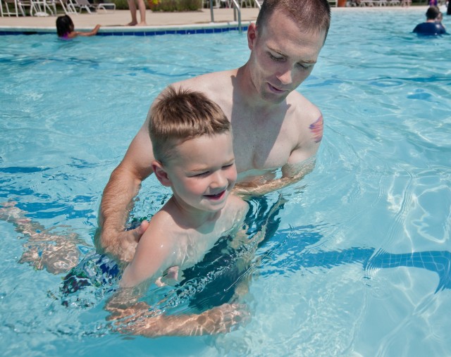 Fort Meade pools make a splash with youth seeking fun in the sun