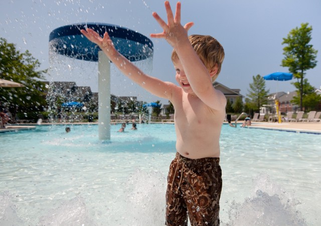 Fort Meade pools make a splash with youth seeking fun in the sun