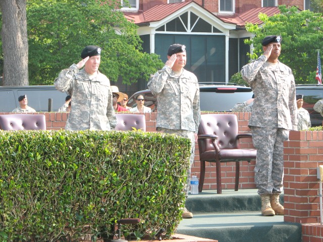 Gen. Brooks takes command of ‘Patton’s Own’; Gen. Webster retires