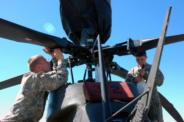 4-6 ACS crew chiefs work behind the scenes
