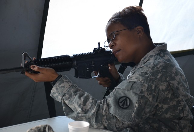 Taking aim