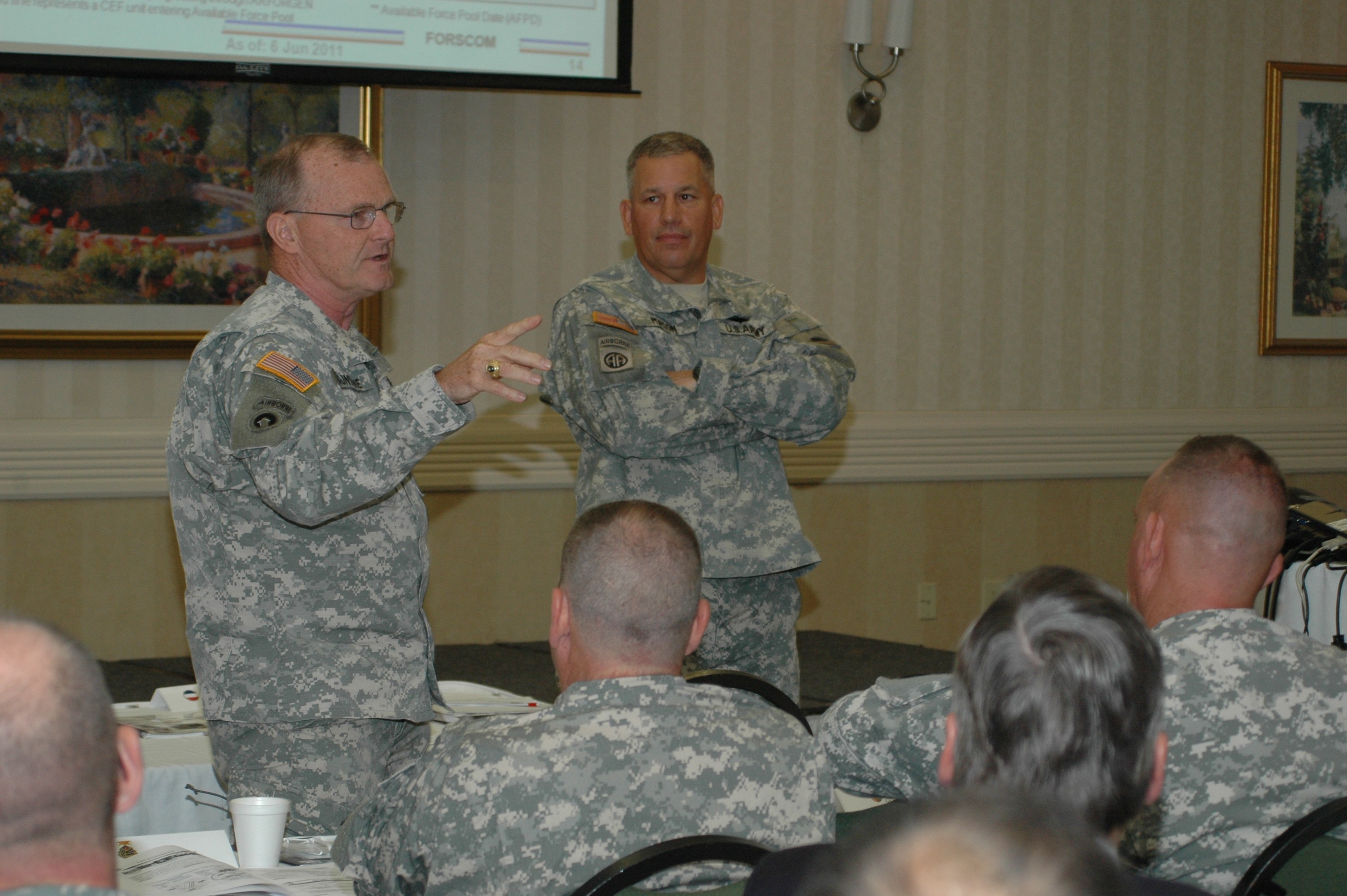 FORSCOM G-4 “Back to Basics” Conference examines sustainment issues ...