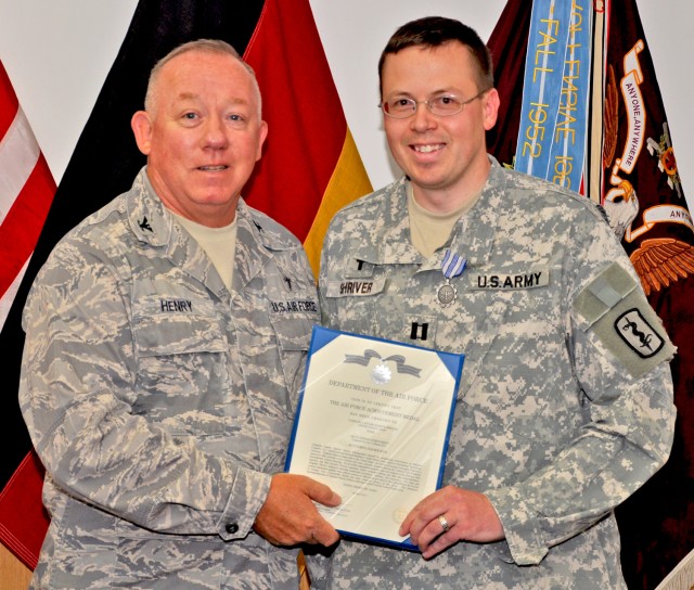 Providing comfort, solace: USAFE honors Wiesbaden chaplain for airport shooting response