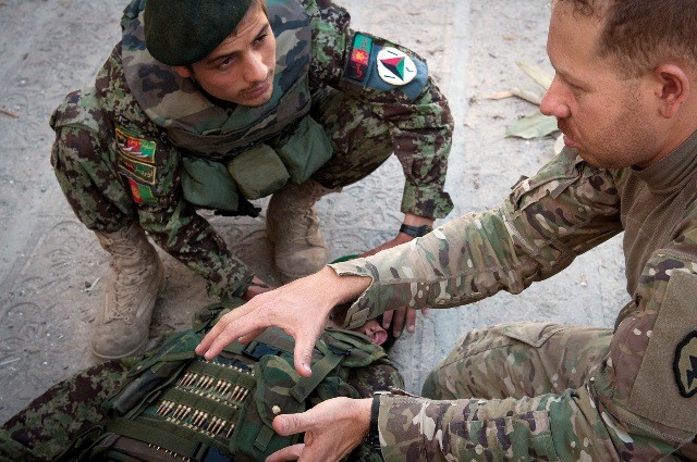 Brazilian-born medic shares life-saving skills with Afghans