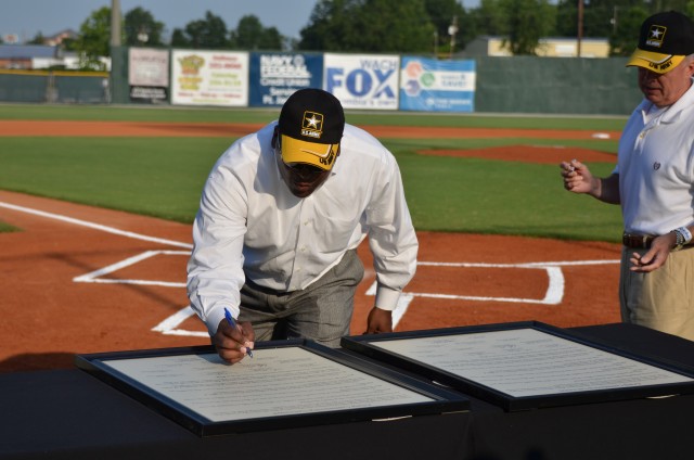 Community covenant signing