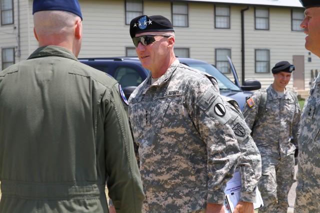 Photos: Gen. Cone visits Fort Sill