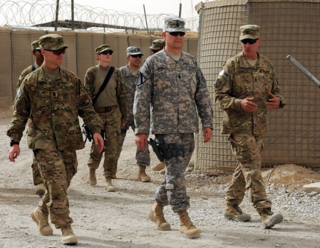 SMA Chandler visits 3rd BCT troops in Afghanistan