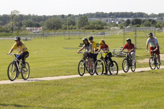 Fort Drum youths hit the trails