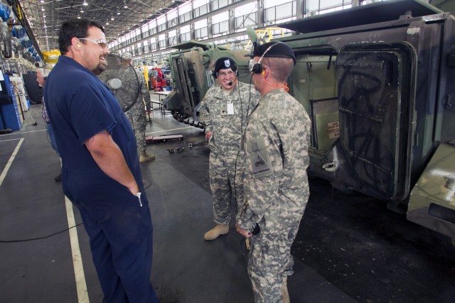 'Old Ironsides' Soldiers tour ANAD