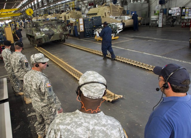 'Old Ironsides' Soldiers tour ANAD