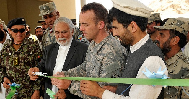 Kunar border patrol station opens