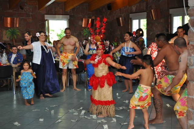 18th Engineer Brigade bonds together with Luau