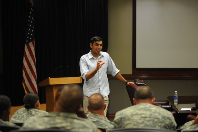 Afghan officer shares first-hand knowledge at Fort Hood