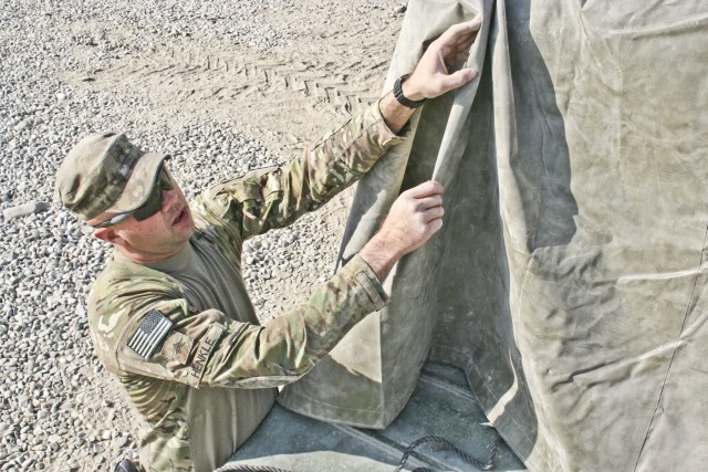Ironman truck drivers perform wartime delivery on Black Hawk
