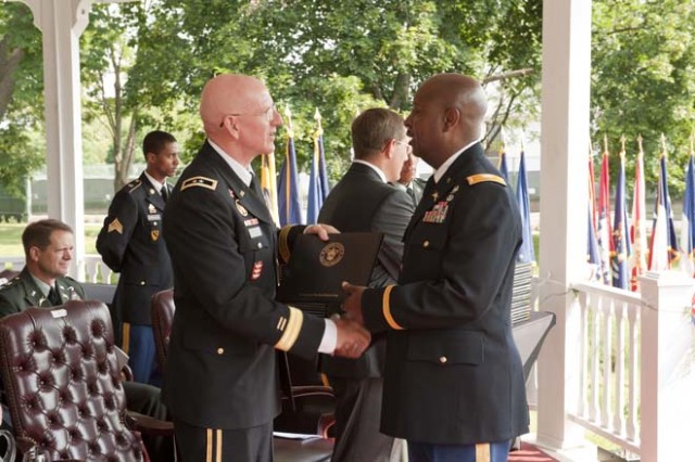 Crocker, Martin, challenge Army War College grads to lead in uncertain times