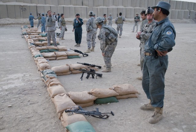 319th MI Battalion continues progress at Kandahar inland customs depot