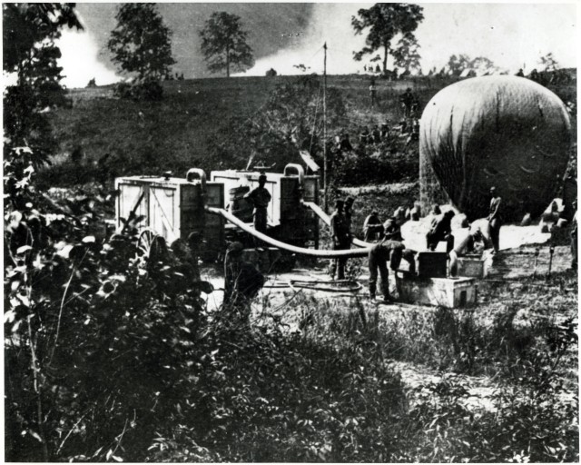 Balloon at Battle of Fair Oaks