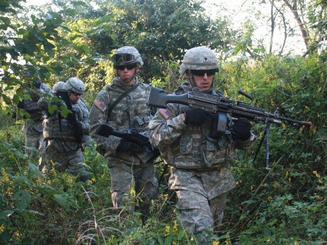 6-52nd ADA Battalion holds squad training in Korea