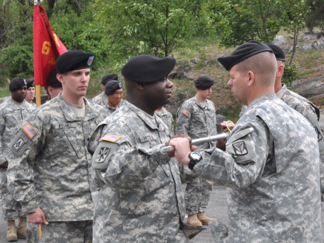 6-52nd ADA Battalion welcomes new senior NCOs