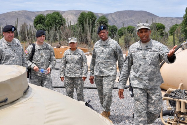 Massachusetts Guard provides, protects water for task force in Haiti