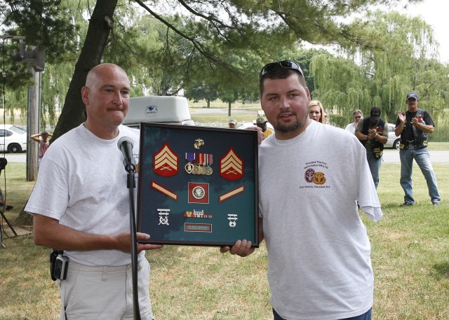 Wounded Warrior BBQ at Fort Detrick