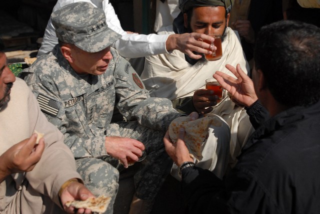 Gen. David Petraeus in Afghanistan