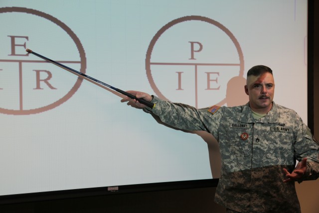 Staff Sgt. Sidney Galloway, master instructor