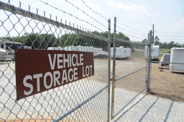 Fort Rucker RV, boat storage policies change