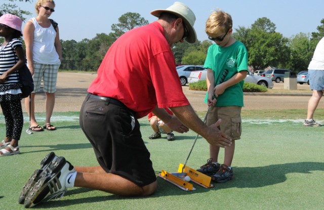 EFMP takes kids out on the greens