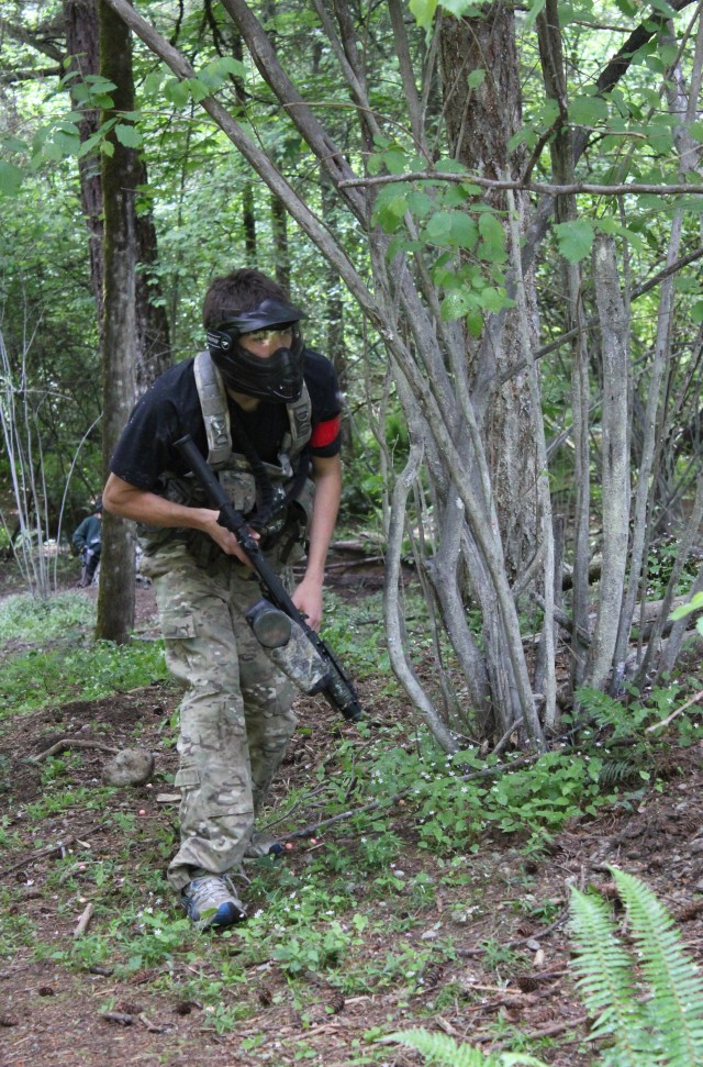 Sneaking into battle