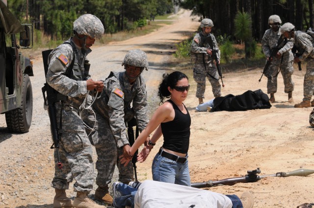 Medical unit conducts tactical training  at Fort Bragg for leaders