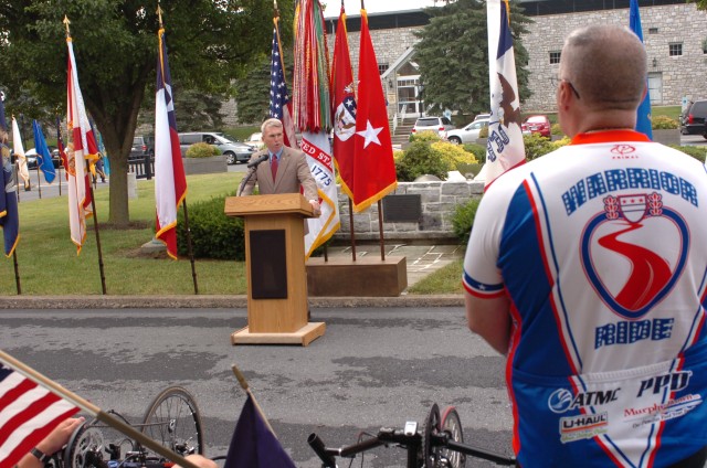 Congressman joins Carlisle Barracks to greet ‘warrior ride’