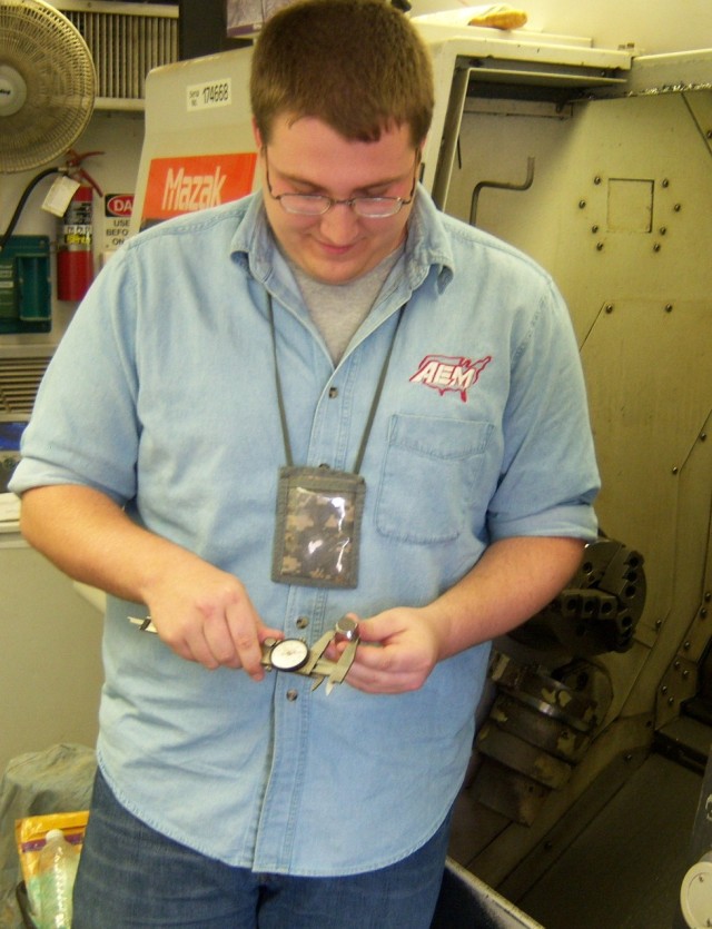 Mobile Parts Hospital fabricates crucial MRAP door pins