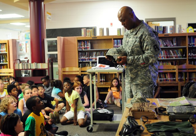 First Army fulfills 'Career Day' school request