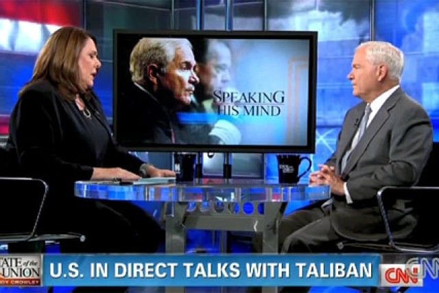 Gates speaks with Crowley