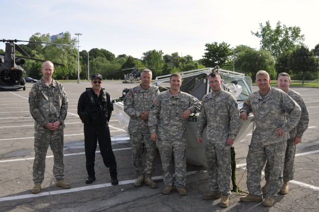 New York Army National Guard Aviators Retrieve Boat from Brink of Niagara Falls