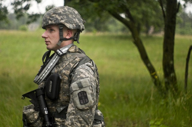 Day Two: Rain, High Winds, Zero Visability -- Warriors Compete in Land Navigation