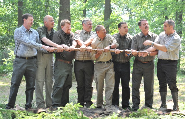 New American hunters welcomed into the fold in traditional German ceremony