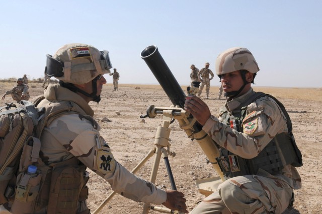 Iraqi mortar crews build confidence, prepare for Operation Iron Lion