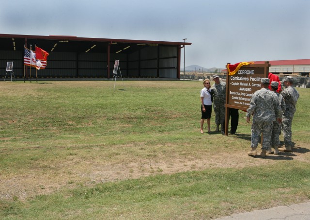 Combatives facility named after slain officer | Article | The United ...